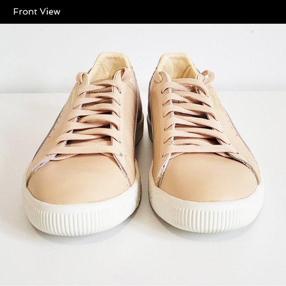 Puma - Clyde Natural Vachetta Sneakers - 6M - Picture 3 of 8